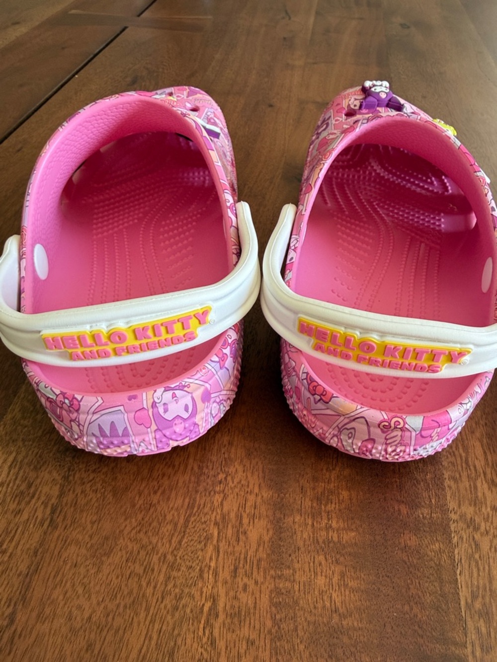 Sanrio Pink Hello Kitty and Friends x Crocs Adult Classic Clog Size M6 W8 - Picture 11 of 15